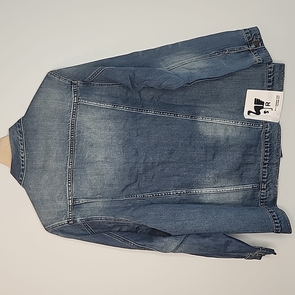 Sandrine Rose by Free People boys dont cry distressed jean jacket size m… - Picture 6 of 8